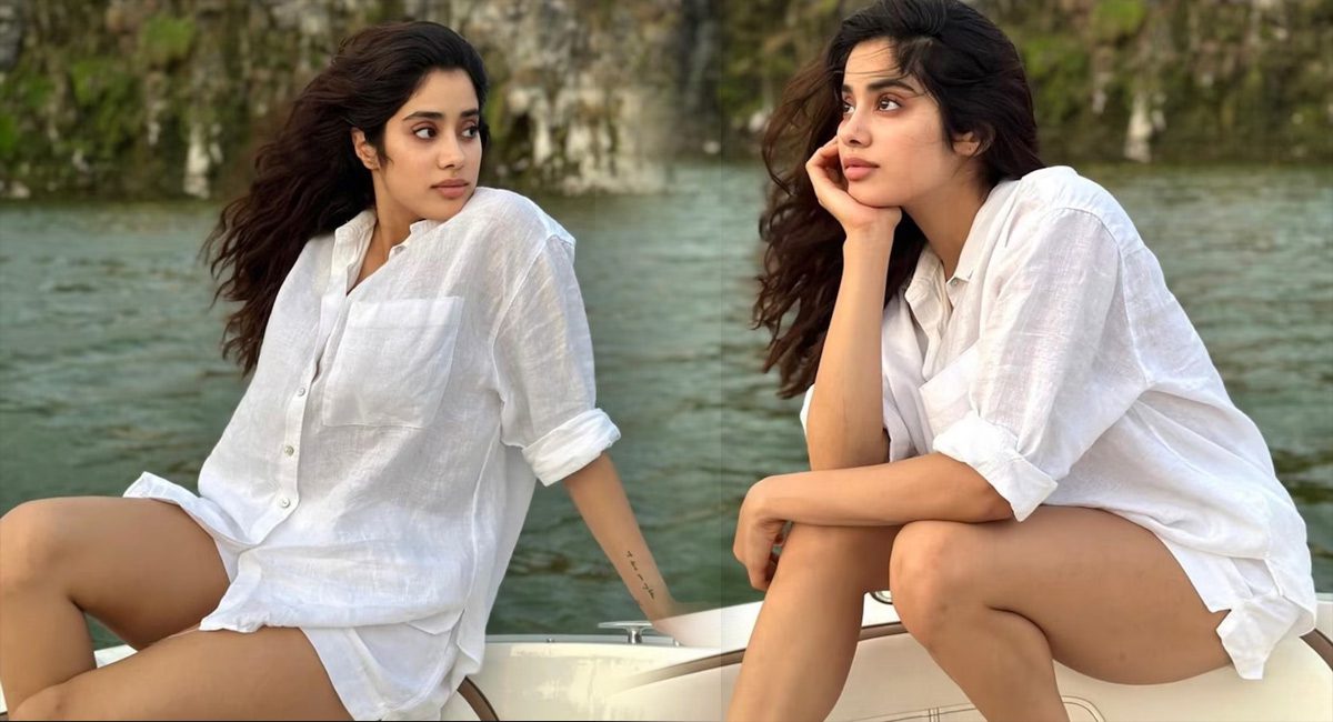 Janhvi Kapoor : ఫ్యాంట్ లేకుండా పిచ్చెక్కిస్తున్న జాన్వి కపూర్…అభిమానులకు అందాల జాతర…